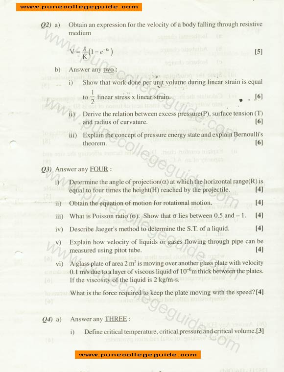 Physics I machines and properties of matter heat and thermodynamics (old course)