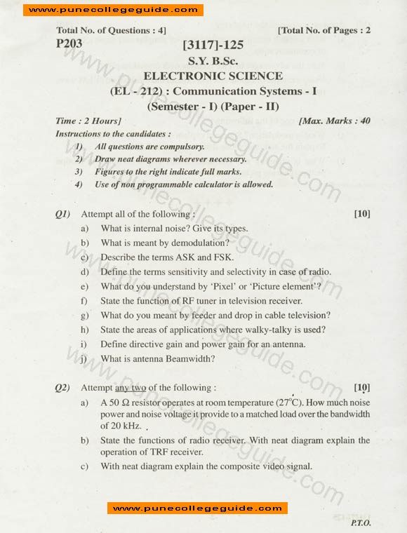 Electronic science